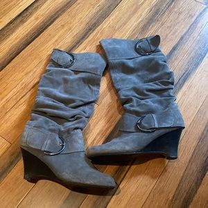 grey NAUGHTY MONKEY boots